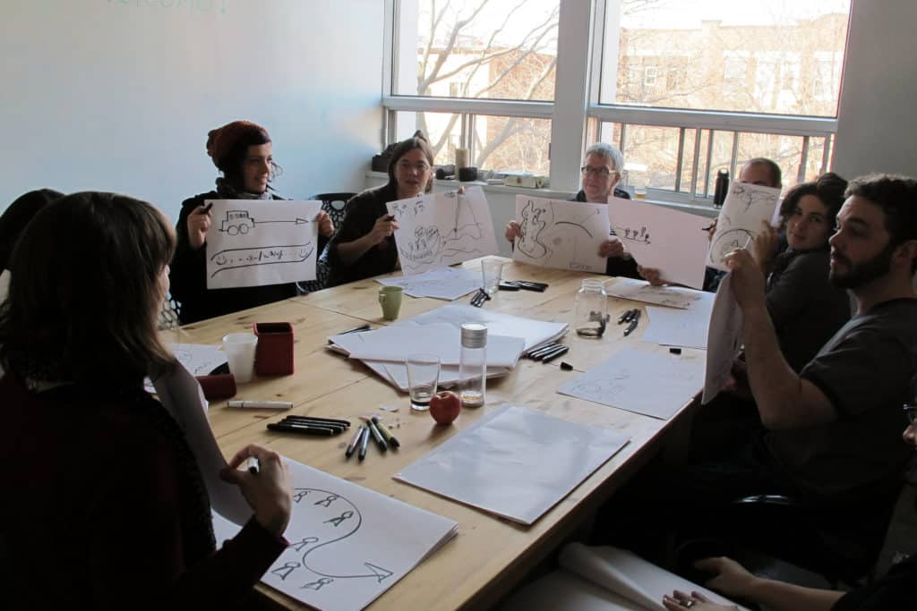 Visual practice workshops take off