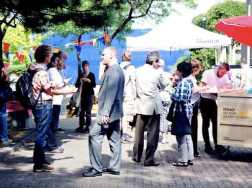Co-design of new public space
